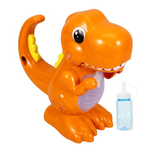 BESPORTBLE 1Satz Dinosaurier Seifenblasenmaschine Elektrischer Handblasenmacher Für Automatisches Mit Flasche Für Sommerpartys Und Outdoor Spiele von BESPORTBLE