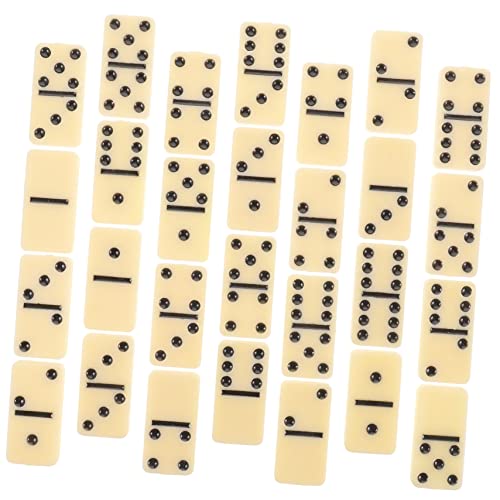 BESPORTBLE 1Satz Domino Set für Erwachsene Klassisches Dominospiel Partys und Familienspiele Hochwertige Dominosteine mit Schwarzen für Drinnen BESPORTBLE 1Satz Domino Set für Erwachsene Klassisches Dominospiel Partys und Familienspiele Hochwertige Dominosteine mit Schwarzen für Drinnen von BESPORTBLE