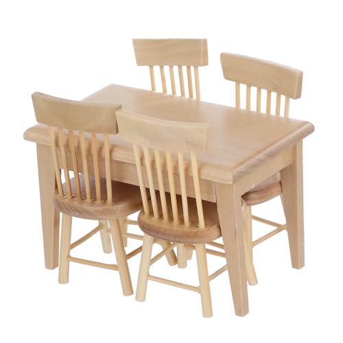 BESPORTBLE 1Satz Eichenmöbel Set Teiliges Puppenhaus Zubehör Mini Und Stuhl Dekorative Requisiten Für Kleine Hausmöbel Und Stilvolle Puppenstuben Langlebig BESPORTBLE 1Satz Eichenmöbel Set Teiliges Puppenhaus Zubehör Mini Und Stuhl Dekorative Requisiten Für Kleine Hausmöbel Und Stilvolle Puppenstuben Langlebig von BESPORTBLE