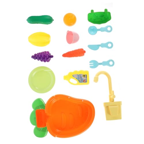 BESPORTBLE 1Satz Elektrisches Kinderspülmaschinenspielzeug Set Teiliges Puppenhaus Mit Waschbecken Und Wasserhahn Interaktives Küchenspielzeug BESPORTBLE 1Satz Elektrisches Kinderspülmaschinenspielzeug Set Teiliges Puppenhaus Mit Waschbecken Und Wasserhahn Interaktives Küchenspielzeug von BESPORTBLE