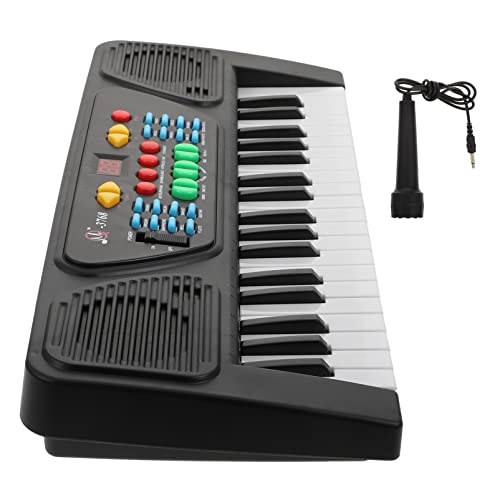 BESPORTBLE 1Satz Elektronisches Klavierspielzeug für Kleinkinder Tasten Musikpädagogisches Schwarz Sicher und Langlebig Fördert Hand Augen Koordination und Bietet Stundenlangen Spielspaß von BESPORTBLE