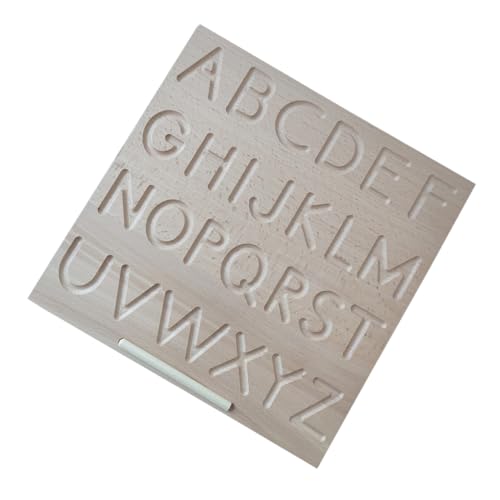 BESPORTBLE 1Satz Englisch Lernen Holz Alphabet Lernspielzeug Für Interaktives Rechtschreibspiel Für Kognitive Entwicklung Für Jungen Und Ab Jahr von BESPORTBLE
