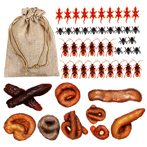 BESPORTBLE 1Satz Falsche Kakerlaken Und Realistische Simulation Deko Für Halloween Streich Props Gruselige Dekoration Für Zuhause Und Partys von BESPORTBLE