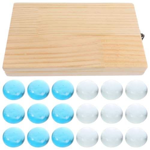 BESPORTBLE 1Satz Faltbares Schachspiel aus Mancala Brettspiel für Tragbar und Langlebig für Geburtstage Glatte Oberfläche Platzsparend von BESPORTBLE