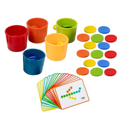 BESPORTBLE 1Satz Farbenfroher Sortierbecher Für Kognitives Lernspielzeug Zur Farberkennung Motorik Montessori Holzspielzeug Für Jahre Sicher Und Langlebig BESPORTBLE 1Satz Farbenfroher Sortierbecher Für Kognitives Lernspielzeug Zur Farberkennung Motorik Montessori Holzspielzeug Für Jahre Sicher Und Langlebig von BESPORTBLE