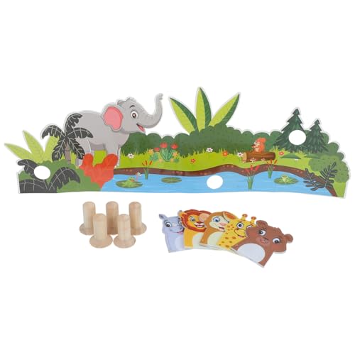 BESPORTBLE 1Satz Fingerpuppen Aus Weichem Filz Tierische Handpuppen Für Fingerspielzeug Für Kreative Geschichten Und Rollenspiele Und Sicher Für Kleine Hände von BESPORTBLE