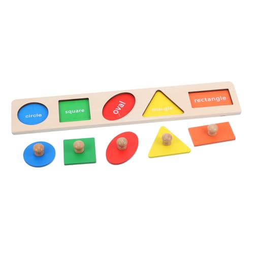 BESPORTBLE 1Satz Formsortier Aus Holz Für Kleinkinder Montessori Lernspielzeug Feinmotorik Und Kognitiven Fähigkeiten Geometrische Formen Und Farben Sortieren Ab Jahr BESPORTBLE 1Satz Formsortier Aus Holz Für Kleinkinder Montessori Lernspielzeug Feinmotorik Und Kognitiven Fähigkeiten Geometrische Formen Und Farben Sortieren Ab Jahr von BESPORTBLE