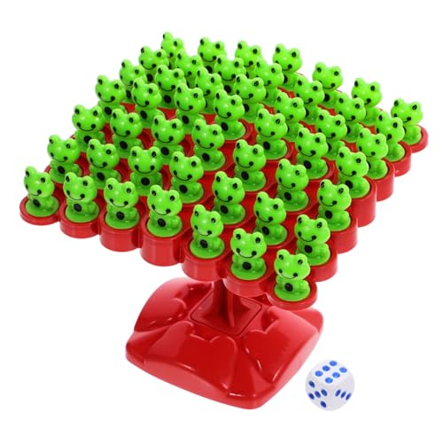 BESPORTBLE 1Satz Frosch Balance Familienspiel Für Spieler Interaktives Balancespiel Mit Fröschen Und Lernaktivitäten Für Vorschulalter von BESPORTBLE