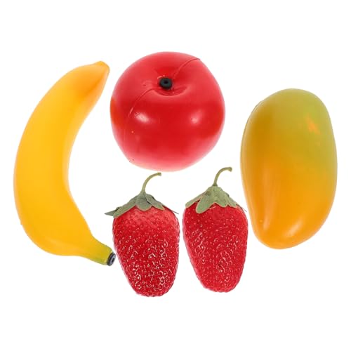 BESPORTBLE 1Satz Frucht Maracas für Teiliges Musik Instrument aus Sicherem Plastik für Frühe Bildung Rhythmuslernen und Spielspaß im Kindergarten von BESPORTBLE