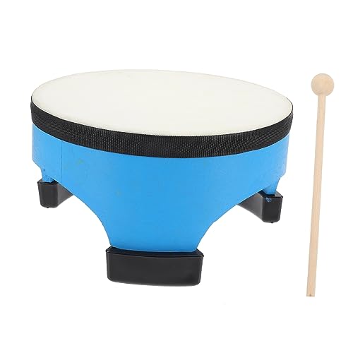 BESPORTBLE 1Satz Frühes Pädagogisches Schlaginstrument Für Musiktrommelspielzeug Schafsleder Trommeln Zufälligen Farben Für Vorschulunterricht von BESPORTBLE