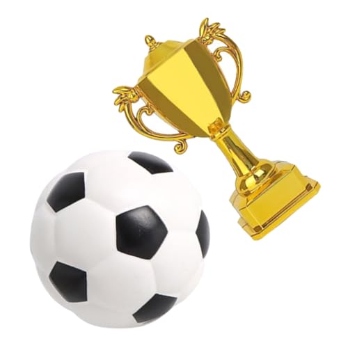 BESPORTBLE 1Satz Fußball Trophäen Dekorationsset aus Teiliges Fußball Trophäe für Haus Dekorationen und Kindergeburtstage BESPORTBLE 1Satz Fußball Trophäen Dekorationsset aus Teiliges Fußball Trophäe für Haus Dekorationen und Kindergeburtstage von BESPORTBLE