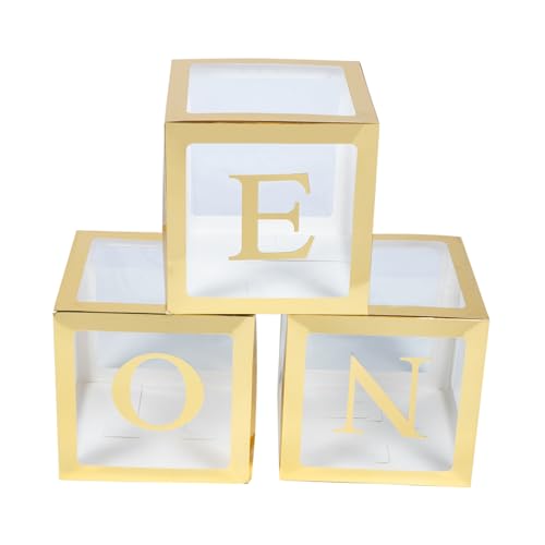 BESPORTBLE 1Satz Geburtstagsballonboxen Für Babyfeiern Dekoration Für Goldenen Boxen Ballons BESPORTBLE 1Satz Geburtstagsballonboxen Für Babyfeiern Dekoration Für Goldenen Boxen Ballons von BESPORTBLE