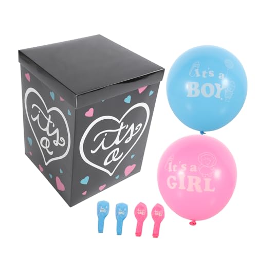 BESPORTBLE 1Satz Gender Reveal Box Für Jungen Oder Dekoration Mit Papierballons Blaue Und Ballons Für Babyparty Und Geschlechtsenthüllung BESPORTBLE 1Satz Gender Reveal Box Für Jungen Oder Dekoration Mit Papierballons Blaue Und Ballons Für Babyparty Und Geschlechtsenthüllung von BESPORTBLE