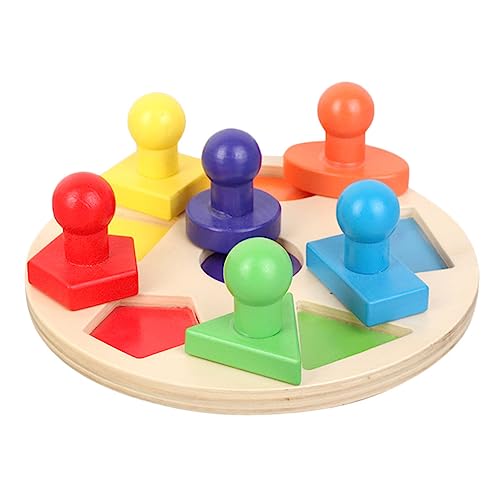 BESPORTBLE 1Satz Geometrisches Disk Aus Holz Lernspielzeug Für Buntem Design Fördert Und Farberkennung Langlebig Kompakt Und Sicher Für Kleinkinder Ab Jahr BESPORTBLE 1Satz Geometrisches Disk Aus Holz Lernspielzeug Für Buntem Design Fördert Und Farberkennung Langlebig Kompakt Und Sicher Für Kleinkinder Ab Jahr von BESPORTBLE