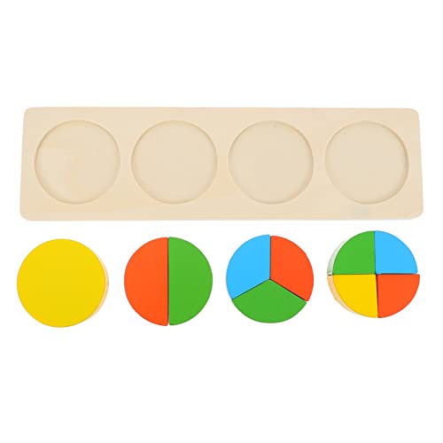 BESPORTBLE 1Satz Geometrisches Lernspielzeug Aus Holz Puzzlespielzeug Für Form Und Farbenzuordnung Pädagogisches Für Kleinkinder Ab Jahren von BESPORTBLE