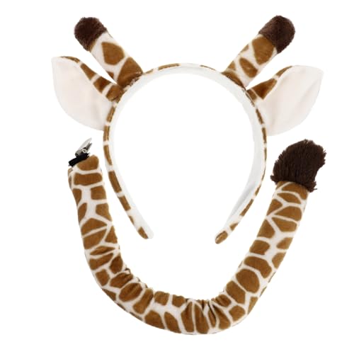 BESPORTBLE 1Satz Giraffen Kostümset mit Haarband Lustige Tierkostüm Requisiten für Karneval Fasching Halloween Kostümpartys Bühnenauftritte BESPORTBLE 1Satz Giraffen Kostümset mit Haarband Lustige Tierkostüm Requisiten für Karneval Fasching Halloween Kostümpartys Bühnenauftritte von BESPORTBLE
