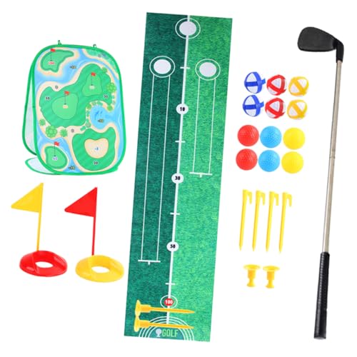 BESPORTBLE 1Satz Golfspielset für Tragbares Golfspielzeug Set mit Übungsabschlagmatte für Drinnen und Draußen für Kleinkinder Fördert Sportliche Fähigkeiten und Spaß Am Golfspiel BESPORTBLE 1Satz Golfspielset für Tragbares Golfspielzeug Set mit Übungsabschlagmatte für Drinnen und Draußen für Kleinkinder Fördert Sportliche Fähigkeiten und Spaß Am Golfspiel von BESPORTBLE