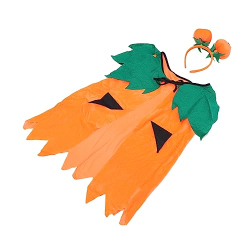 BESPORTBLE 1Satz Halloween Cloak Für Teiliges Cosplay Kostüm Mit Haarband Für Halloween Party Leicht Bringt Festliche von BESPORTBLE