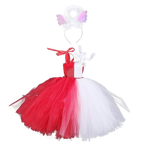 BESPORTBLE 1Satz Halloween Kostüm Für Prinzessinnen Mit Stirnband Haarreifen Für Halloween Party Netzstoff Kostümkleid BESPORTBLE 1Satz Halloween Kostüm Für Prinzessinnen Mit Stirnband Haarreifen Für Halloween Party Netzstoff Kostümkleid von BESPORTBLE