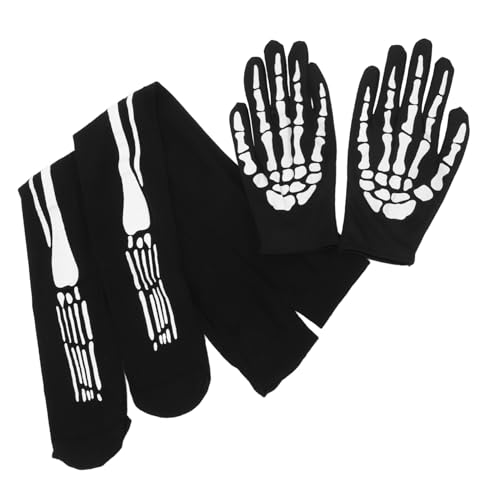 BESPORTBLE 1Satz Halloween Skelett und Design für Halloween Party Cosplay und Einzigartige und Auffällige Accessoires von BESPORTBLE