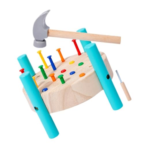 BESPORTBLE 1Satz Hammerspielzeug Für Kleinkinder Montessori Nageltisch Aus Entwicklungsspielzeug Für Motorikspielzeug Pädagogisches Feinmotorik BESPORTBLE 1Satz Hammerspielzeug Für Kleinkinder Montessori Nageltisch Aus Entwicklungsspielzeug Für Motorikspielzeug Pädagogisches Feinmotorik von BESPORTBLE