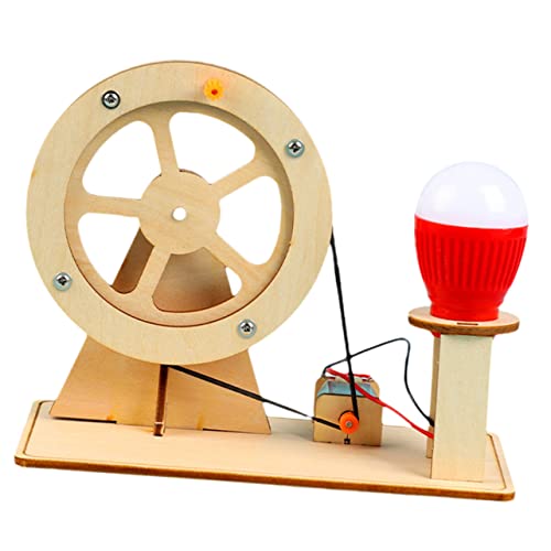 BESPORTBLE 1Satz Handgenerator DIY Bausatz Für Wissenschaftliche Experimente Notstromgenerator Kreatives Lernspielzeug Mit Glühbirnen Zubehör Für Schulprojekte Und Heimexperimente von BESPORTBLE