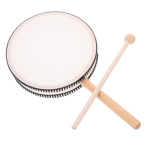 BESPORTBLE 1Satz Handtrommel Für Holzrahmentrommel Mit Trommelstock Schlaginstrument Für Anfänger Und Percussion Enthusiasten Wahl Für Musikalische Aktivitäten von BESPORTBLE