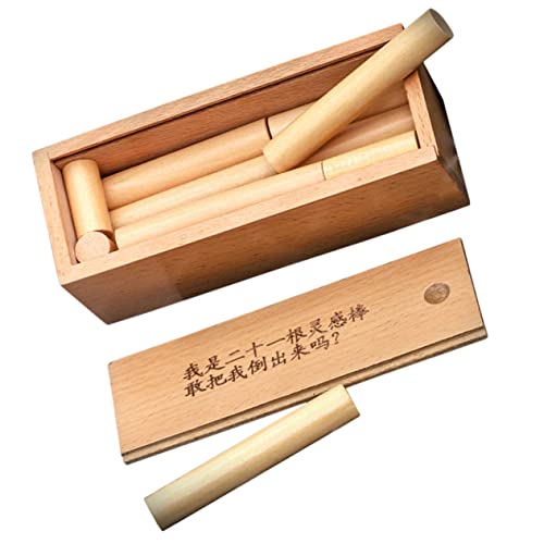 BESPORTBLE 1Satz Hirnteaser Spielzeugset aus Holz Kreative Entsperr Sticks für Erwachsene Rätsel Problemlösungsfähigkeiten Perfektes Eltern Junge Mädchen BESPORTBLE 1Satz Hirnteaser Spielzeugset aus Holz Kreative Entsperr Sticks für Erwachsene Rätsel Problemlösungsfähigkeiten Perfektes Eltern Junge Mädchen von BESPORTBLE