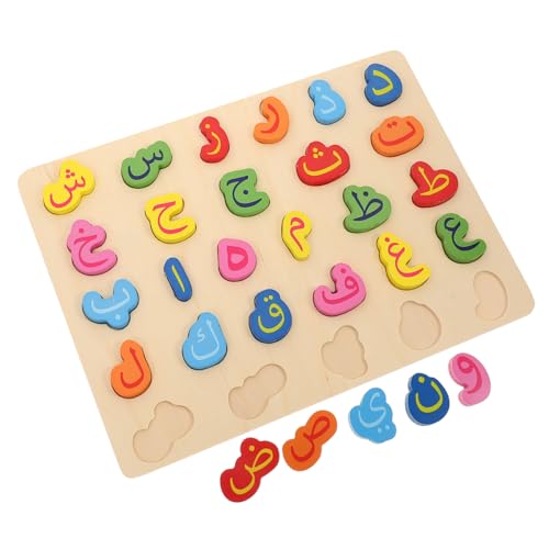 BESPORTBLE 1Satz Holz Alphabet Puzzle Für Pädagogisches Sprachentwicklung Für Kleinkinder Und Vorschulkinder Lustiges Lernspielzeug Mit Arabischen BESPORTBLE 1Satz Holz Alphabet Puzzle Für Pädagogisches Sprachentwicklung Für Kleinkinder Und Vorschulkinder Lustiges Lernspielzeug Mit Arabischen von BESPORTBLE