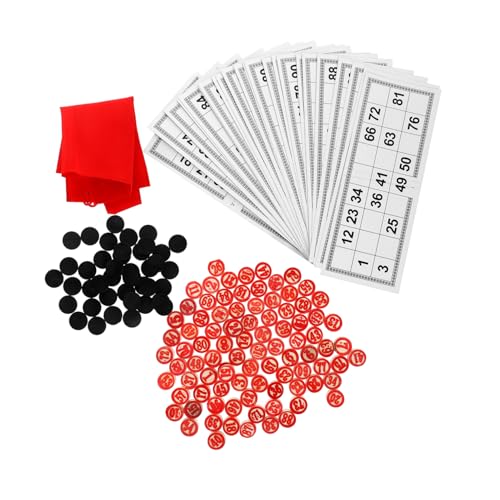 BESPORTBLE 1Satz Holz Bingo Spielset Interaktives Familienspiel mit Bingo Karten und Schachspiel Zubehör Partys und Familienfeiern für Unvergessliche Spieleabende BESPORTBLE 1Satz Holz Bingo Spielset Interaktives Familienspiel mit Bingo Karten und Schachspiel Zubehör Partys und Familienfeiern für Unvergessliche Spieleabende von BESPORTBLE
