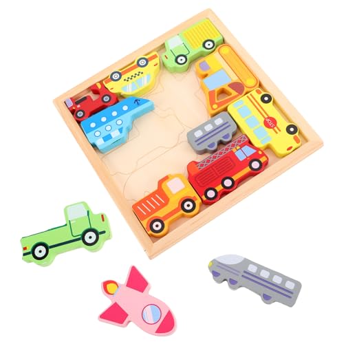 BESPORTBLE 1Satz Holz Fahrzeug Puzzle Für Kleinkinder Kreatives Sortier Und Stapelspielzeug Teiliges Cartoon Fahrzeug Blockpuzzle Für Frühen Unterricht Und Motorische Entwicklung BESPORTBLE 1Satz Holz Fahrzeug Puzzle Für Kleinkinder Kreatives Sortier Und Stapelspielzeug Teiliges Cartoon Fahrzeug Blockpuzzle Für Frühen Unterricht Und Motorische Entwicklung von BESPORTBLE