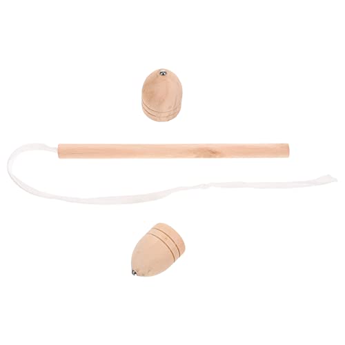 BESPORTBLE 1Satz Holz Gyroskop Interessantes Kinderspielzeug Verschleißfestes Gyro Fördert Hand Augen Koordination Kreatives Design von BESPORTBLE