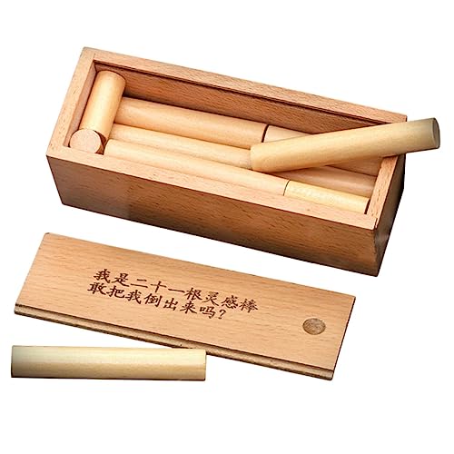 BESPORTBLE 1Satz Holz Hirnteaser Puzzle Box Iq Rätsel für Erwachsene Gehirntraining Fördert Problemlösungsfähigkeiten und Konzentration BESPORTBLE 1Satz Holz Hirnteaser Puzzle Box Iq Rätsel für Erwachsene Gehirntraining Fördert Problemlösungsfähigkeiten und Konzentration von BESPORTBLE
