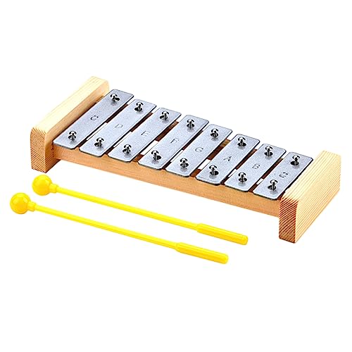 BESPORTBLE 1Satz Holz Klavier Für Musikinstrument Xylophon Mit Leuchtenden Farben Fördert Die Musikalische Entwicklung Und Koordination Für Junge Mädchen Und Kleinkinder von BESPORTBLE