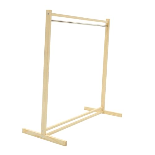BESPORTBLE 1Satz Holz Kleiderständer Für Puppen Puppenkleider Organizer Stabiler Kleiderbügel Für Puppen Für Aufbewahrung Von Puppenkleidung Und Zubehör Perfektes Puppenmöbel von BESPORTBLE
