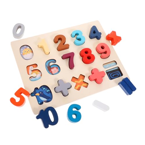 BESPORTBLE 1Satz Holz Nummer Rätsel Puzzle Für Kleinkinder Bildungsförderndes Holzspielzeug Zahlenkenntnis Und Motorischen Fähigkeiten Für Jungen Und Ab BESPORTBLE 1Satz Holz Nummer Rätsel Puzzle Für Kleinkinder Bildungsförderndes Holzspielzeug Zahlenkenntnis Und Motorischen Fähigkeiten Für Jungen Und Ab von BESPORTBLE