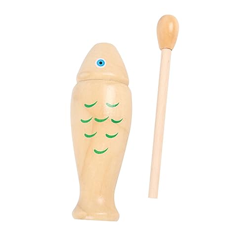 BESPORTBLE 1Satz Holz Percussion Instrument Teiliges Musikinstrument Fischform Musikspielzeug für Fördert Kreativität und Rhythmusgefühl Musikunterricht BESPORTBLE 1Satz Holz Percussion Instrument Teiliges Musikinstrument Fischform Musikspielzeug für Fördert Kreativität und Rhythmusgefühl Musikunterricht von BESPORTBLE