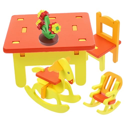 BESPORTBLE 1Satz Holz Puzzle Für DIY Konstruktionsspielzeug Simuliertes Holzmodell Für Kreative Gestaltung Bauspielzeug Für Jungen Fördert von BESPORTBLE