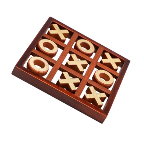 BESPORTBLE 1Satz Holz Schachspiel Für Xo Schachbrett Kognitives Für Eltern Junge Mädchen Spiele Lehrreiches Battle Game Toy Für Kreative Denkfähigkeiten BESPORTBLE 1Satz Holz Schachspiel Für Xo Schachbrett Kognitives Für Eltern Junge Mädchen Spiele Lehrreiches Battle Game Toy Für Kreative Denkfähigkeiten von BESPORTBLE