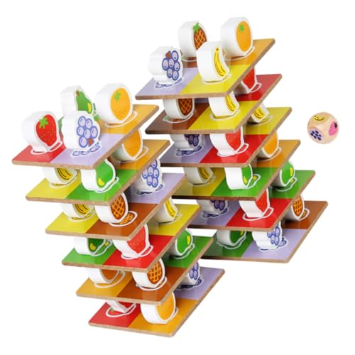 BESPORTBLE 1Satz Holz Stapelspielzeug Für Holzausgleichsblöcke Pädagogisches Für Kreatives Stapeln Und Lernen Für Kleinkinder Und Vorschulkinder Sicheres Holzmaterial BESPORTBLE 1Satz Holz Stapelspielzeug Für Holzausgleichsblöcke Pädagogisches Für Kreatives Stapeln Und Lernen Für Kleinkinder Und Vorschulkinder Sicheres Holzmaterial von BESPORTBLE