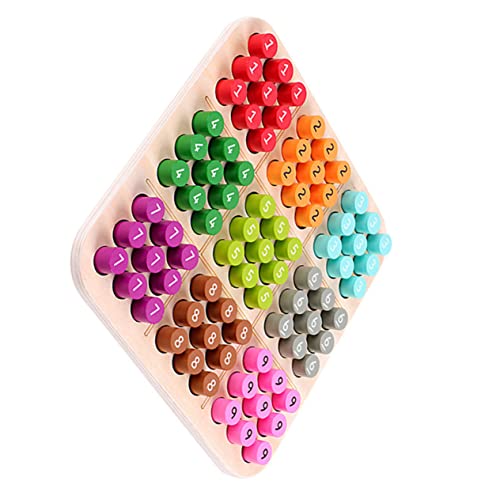 BESPORTBLE 1Satz Holz Sudoku für Hölzerne Sudoku Brettspiel für Vorschule Logiktraining und Gehirntraining für Kleine BESPORTBLE 1Satz Holz Sudoku für Hölzerne Sudoku Brettspiel für Vorschule Logiktraining und Gehirntraining für Kleine von BESPORTBLE