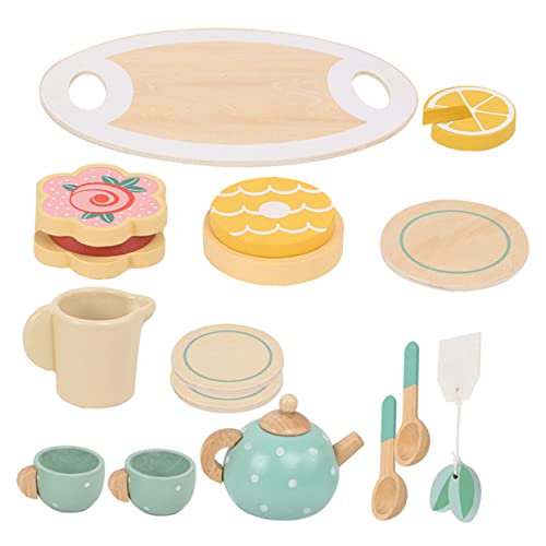 BESPORTBLE 1Satz Holz Tee Set Für Teiliges Teeservice Für Kleinkinder Kreatives Rollenspiel Und Kinderküche Geschirr Für Teeparty BESPORTBLE 1Satz Holz Tee Set Für Teiliges Teeservice Für Kleinkinder Kreatives Rollenspiel Und Kinderküche Geschirr Für Teeparty von BESPORTBLE
