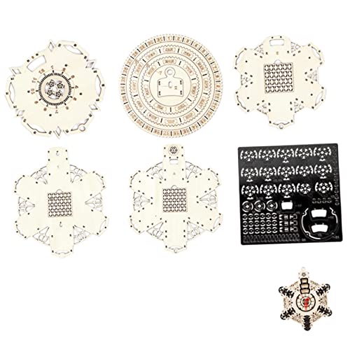 BESPORTBLE 1Satz Holz Uhr Puzzle DIY Bausatz für Einzigartige Wanddekoration Elegantes Modell für Wohnzimmer Schlafzimmer und Kinderzimmer Sicheres und Langlebiges Holzmaterial BESPORTBLE 1Satz Holz Uhr Puzzle DIY Bausatz für Einzigartige Wanddekoration Elegantes Modell für Wohnzimmer Schlafzimmer und Kinderzimmer Sicheres und Langlebiges Holzmaterial von BESPORTBLE