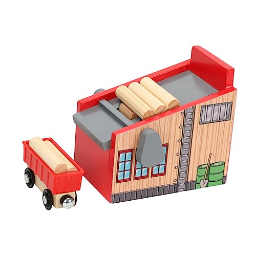 BESPORTBLE 1Satz Holz Zug Mit Holzmühle Und Holzblöcken Pädagogisches Für Kreatives Bauspielzeug Für Jungen Und Holzblöcke Wagen BESPORTBLE 1Satz Holz Zug Mit Holzmühle Und Holzblöcken Pädagogisches Für Kreatives Bauspielzeug Für Jungen Und Holzblöcke Wagen von BESPORTBLE