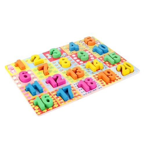 BESPORTBLE 1Satz Holzbausteine Lernspielzeug für Block Inlay Puzzle für Frühe Sicheres und Langlebiges Design für Jahre Fördert Eltern Junge Mädchen Interaktion und Kognitive BESPORTBLE 1Satz Holzbausteine Lernspielzeug für Block Inlay Puzzle für Frühe Sicheres und Langlebiges Design für Jahre Fördert Eltern Junge Mädchen Interaktion und Kognitive von BESPORTBLE