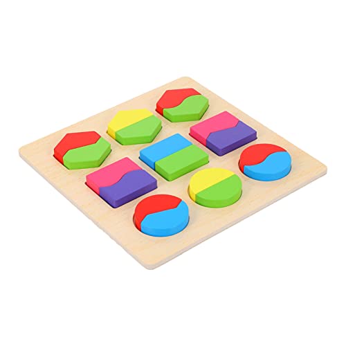 BESPORTBLE 1Satz Holzform Puzzle Für Kleinkinder Pädagogisches Formpuzzle Mit Geometrischen Figuren Frühkindliches Lernspielzeug Für Jungen Für Entwicklung Von Motorischen BESPORTBLE 1Satz Holzform Puzzle Für Kleinkinder Pädagogisches Formpuzzle Mit Geometrischen Figuren Frühkindliches Lernspielzeug Für Jungen Für Entwicklung Von Motorischen von BESPORTBLE