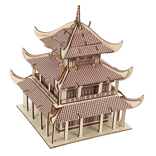 BESPORTBLE 1Satz Holzgebäudemodell Puzzle für Erwachsene und DIY Holzpuzzle mit Abgerundeten Kanten Fördert Kreativität und Geduld für Zuhause und Büro BESPORTBLE 1Satz Holzgebäudemodell Puzzle für Erwachsene und DIY Holzpuzzle mit Abgerundeten Kanten Fördert Kreativität und Geduld für Zuhause und Büro von BESPORTBLE