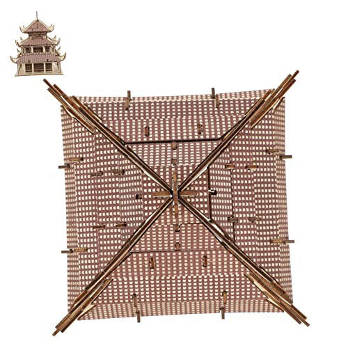 BESPORTBLE 1Satz Holzpuzzle Bausatz für Erwachsene Kreatives Puzzle Modell des Alten Gebäudes Geeignet für DIY Projekte für Vorgeschnittenen Holzbrettern BESPORTBLE 1Satz Holzpuzzle Bausatz für Erwachsene Kreatives Puzzle Modell des Alten Gebäudes Geeignet für DIY Projekte für Vorgeschnittenen Holzbrettern von BESPORTBLE