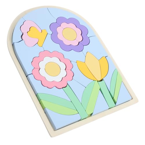 BESPORTBLE 1Satz Holzpuzzle Blumen Für Kleinkinder Lernspielzeug Zur Farberkennung Und Hand Auge Koordination Frühförderung Für Ab Jahr BESPORTBLE 1Satz Holzpuzzle Blumen Für Kleinkinder Lernspielzeug Zur Farberkennung Und Hand Auge Koordination Frühförderung Für Ab Jahr von BESPORTBLE