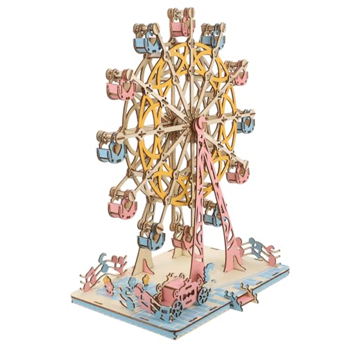 BESPORTBLE 1Satz Holzpuzzle DIY Modell Ferris Wheel Für Ab Jahren Kreatives Holzspielzeug Für Weihnachten Und Geburtstage BESPORTBLE 1Satz Holzpuzzle DIY Modell Ferris Wheel Für Ab Jahren Kreatives Holzspielzeug Für Weihnachten Und Geburtstage von BESPORTBLE